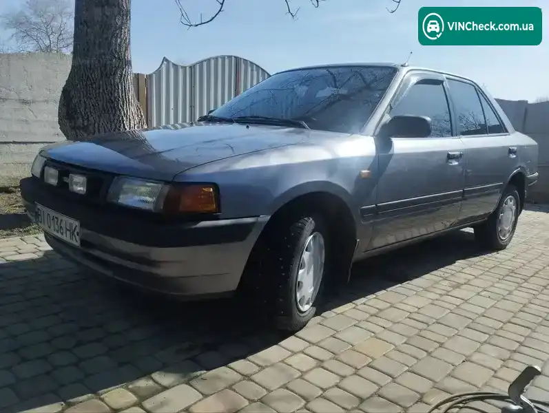 Mazda 323 1989, фото з оголошення 1 з 11, VIN JMZBG124200106652