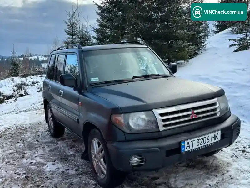 Mitsubishi Pajero Pinin 2003, фото з оголошення 1 з 13, VIN JMP0NH77W3X016199