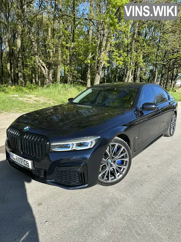 BMW 7 Series 2021, фото з оголошення 1 з 21, VIN WBA7R81060CH43827