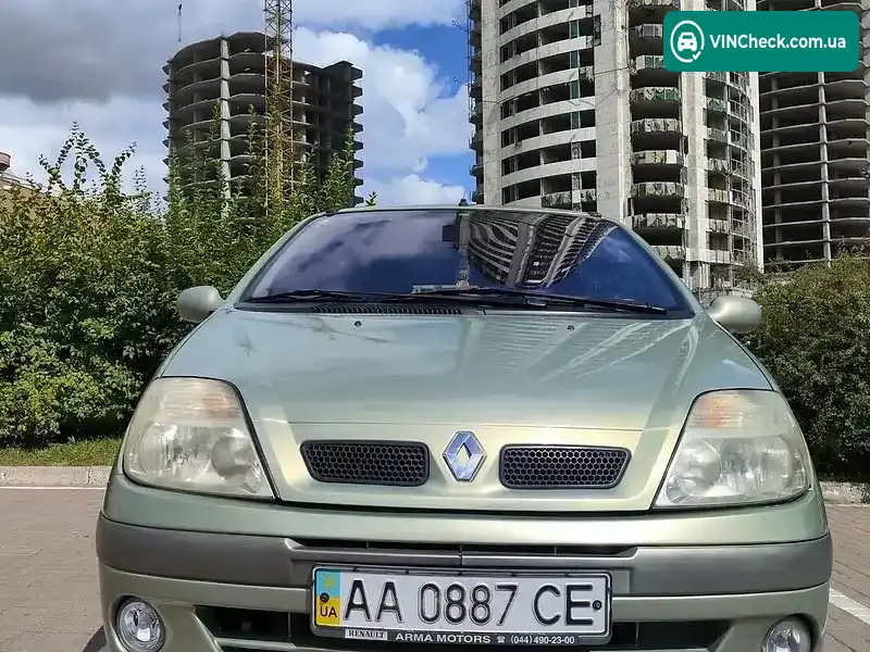 Renault Scenic 2002, фото з оголошення 1 з 20, VIN VF1JA110226314422
