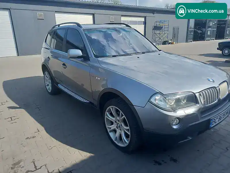 BMW X3 2007, фото з оголошення 2 з 20, VIN WAUZZZF23NN008546