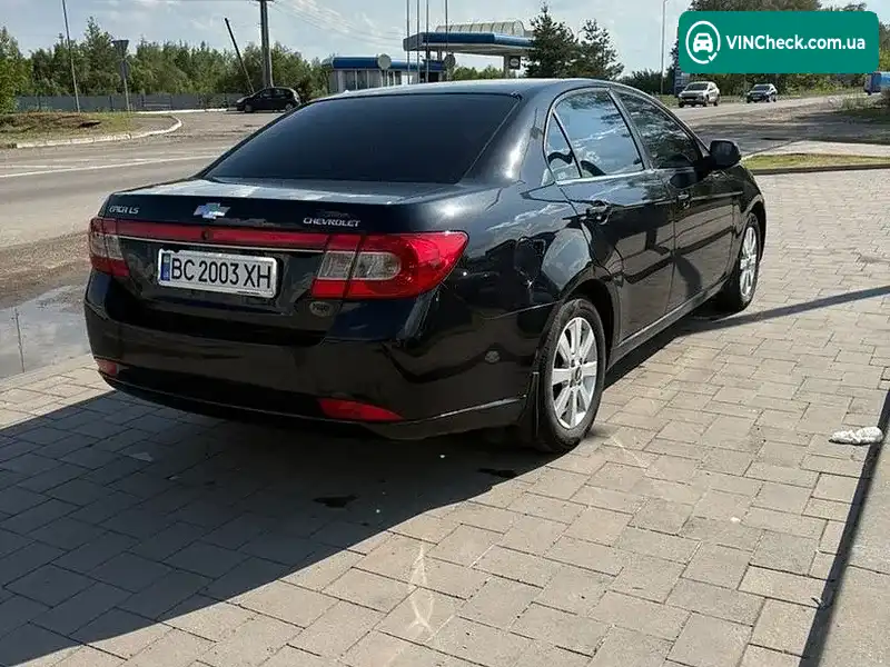 Chevrolet Epica 2011, фото з оголошення 2 з 5, VIN KL1LF69KEBB054997