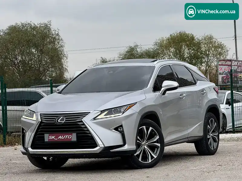 Lexus RX 2017, фото з оголошення 1 з 20, VIN 2T2BZMCA8HC113007