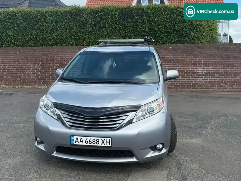 Toyota Sienna 2016, фото з оголошення 1 з 11, VIN 5TDYK3DCXGS698546