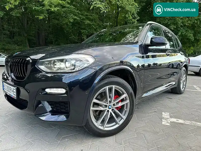 BMW X3 2018, фото з оголошення 1 з 20, VIN 5UXTR7C50KLE97539
