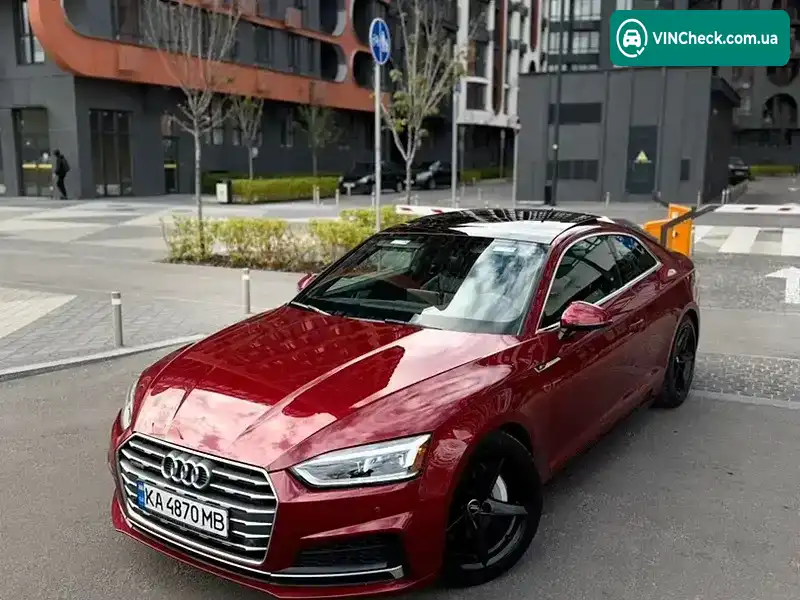 Audi A5 2016, фото з оголошення 1 з 17, VIN WAUTNAF55JA000639