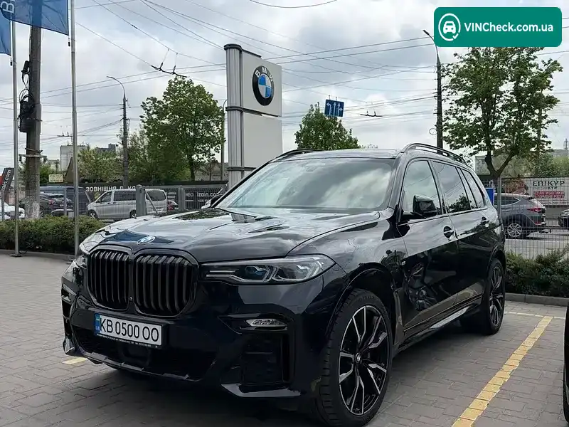 BMW X7 2022, фото з оголошення 1 з 16, VIN WBACW810309L71655