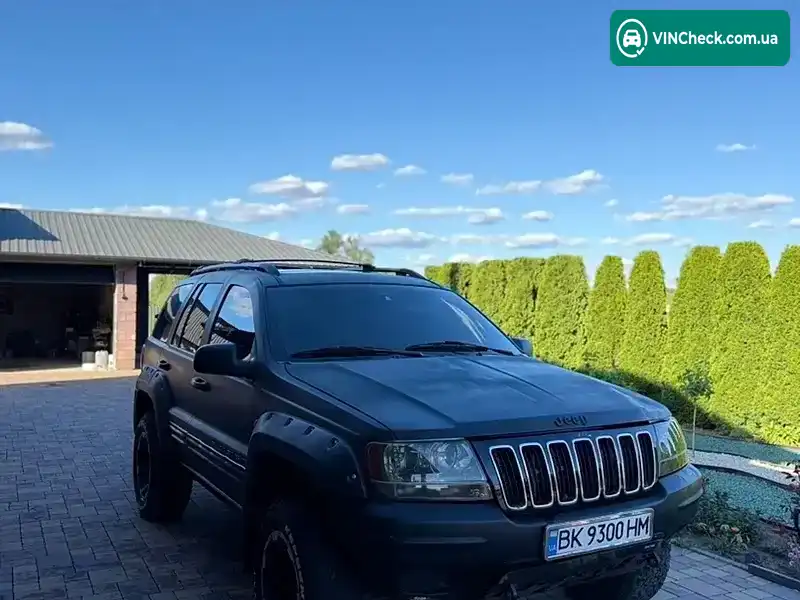 Jeep Grand Cherokee 2002, фото з оголошення 2 з 17, VIN 1J8G2E8A23Y508794