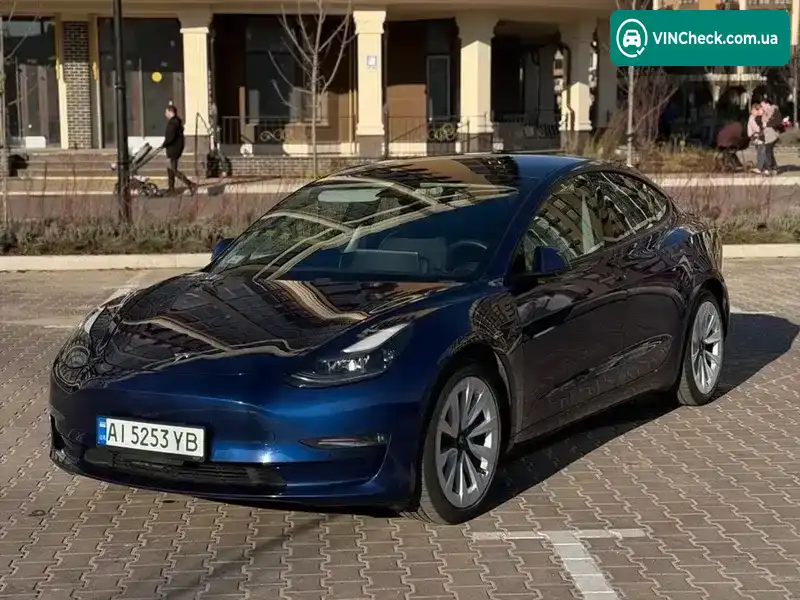 Tesla Model 3 2021, фото з оголошення 1 з 16, VIN 5YJ3E1EBXMF049387