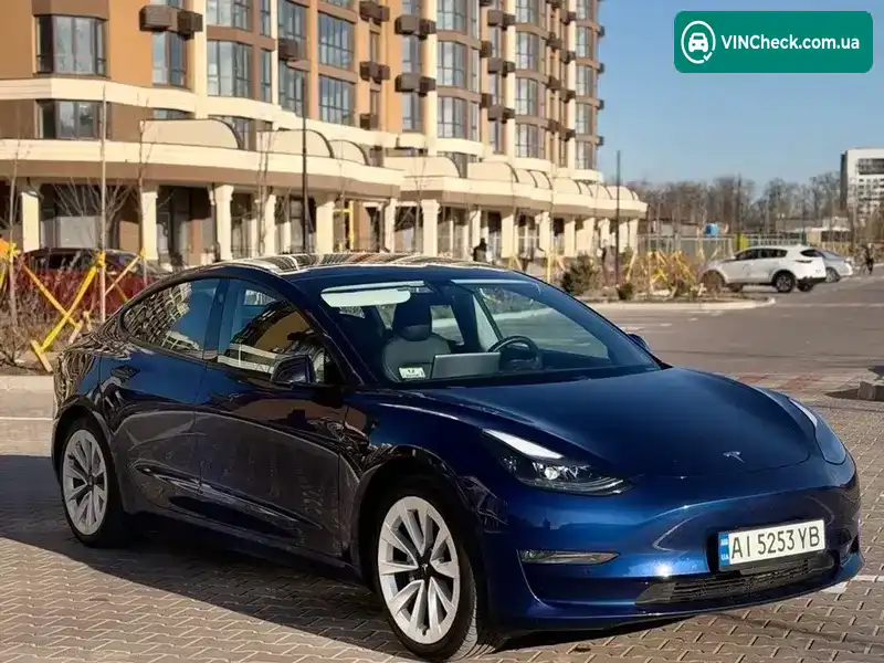 Tesla Model 3 2021, фото з оголошення 2 з 16, VIN 5YJ3E1EBXMF049387