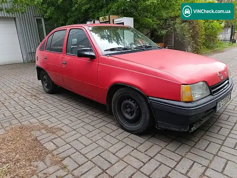 Opel Kadett 1987, фото з оголошення 1 з 14, VIN W0L000034J2527642