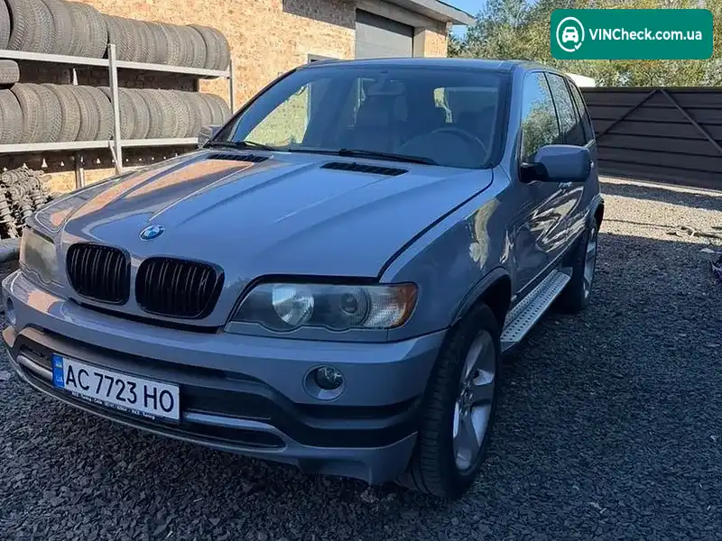 BMW X5 2003, фото з оголошення 1 з 7, VIN WBAFB31030LP13877