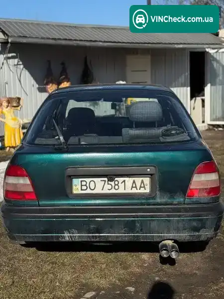 Nissan Sunny 1995, фото з оголошення 2 з 8, VIN JN1FCAN14U0154334