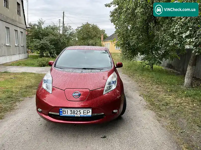 Nissan Leaf 2014, фото з оголошення 1 з 8, VIN 1N4AZ0CP9EC330220