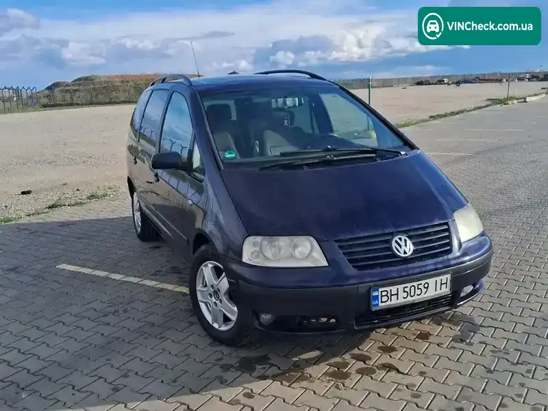 Volkswagen Sharan 2001, фото з оголошення 1 з 17, VIN WVWZZZ7MZ1V051283