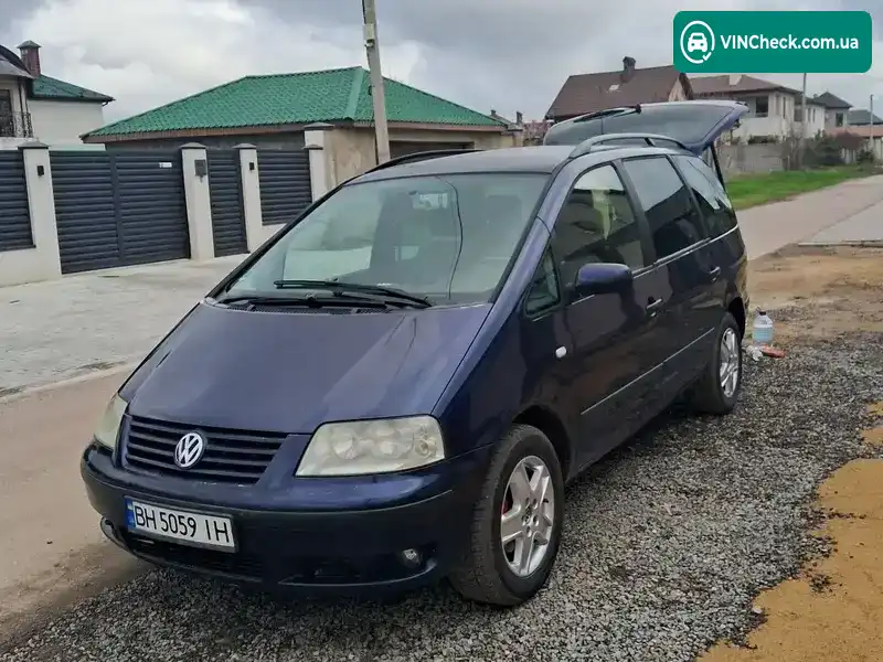 Volkswagen Sharan 2001, фото з оголошення 2 з 17, VIN WVWZZZ7MZ1V051283