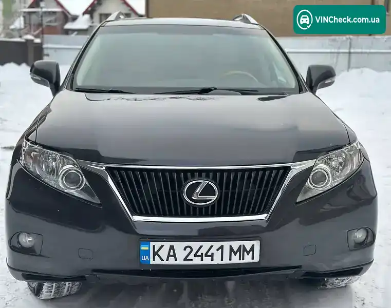 Lexus RX 2010, фото з оголошення 2 з 16, VIN 2T2BK1BA3AC066172