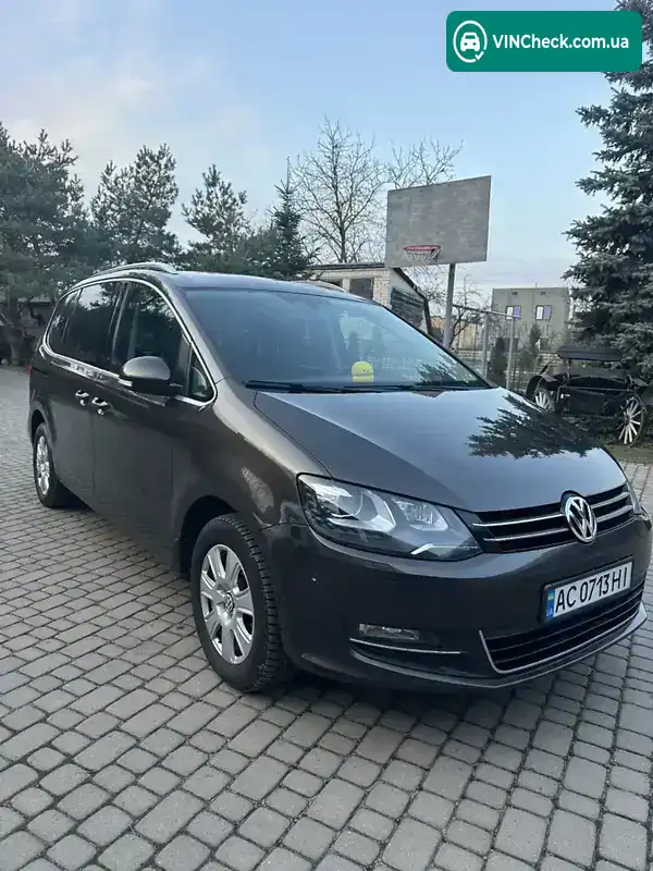 Volkswagen Sharan 2014, фото з оголошення 1 з 21, VIN WVWZZZ7NZFV018130