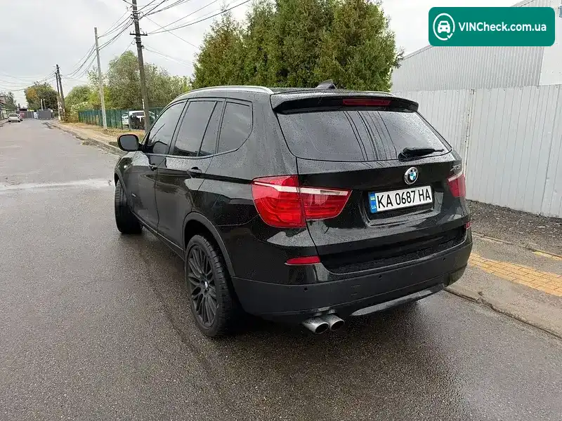 BMW X3 2012, фото з оголошення 1 з 7, VIN 5UXWX7C59CL736832