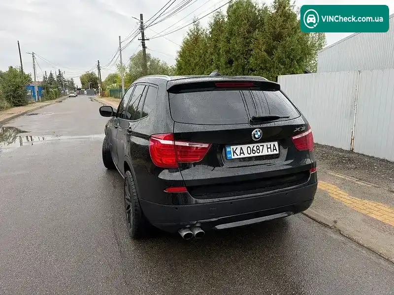 BMW X3 2012, фото з оголошення 2 з 7, VIN 5UXWX7C59CL736832