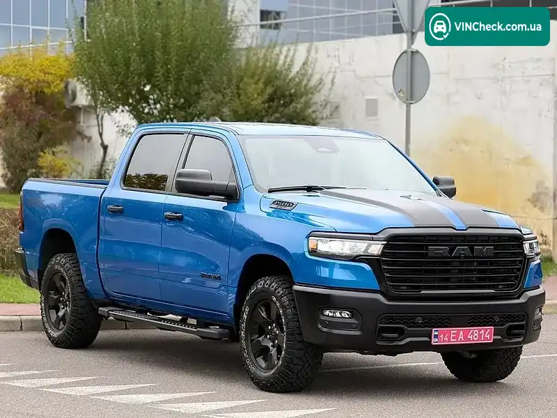 Ram 1500 2025, фото з оголошення 2 з 20, VIN 1C6SRFGP4SN702422
