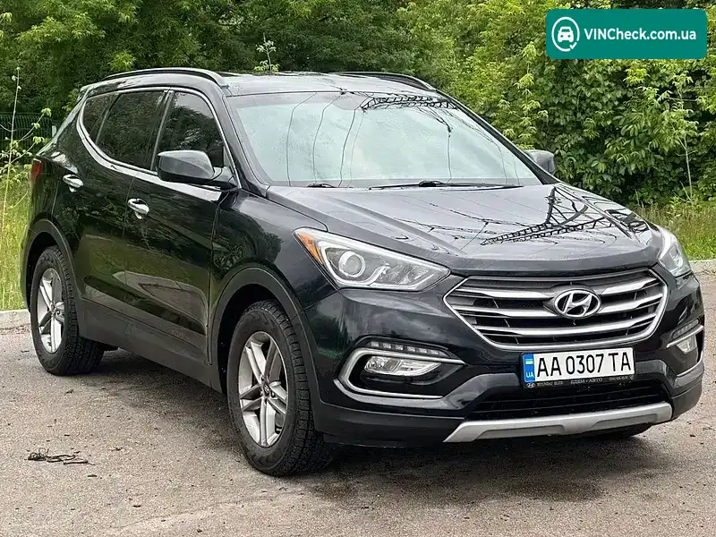 Hyundai Santa FE 2017, фото з оголошення 1 з 20, VIN 5NMZU3LB6HH043487