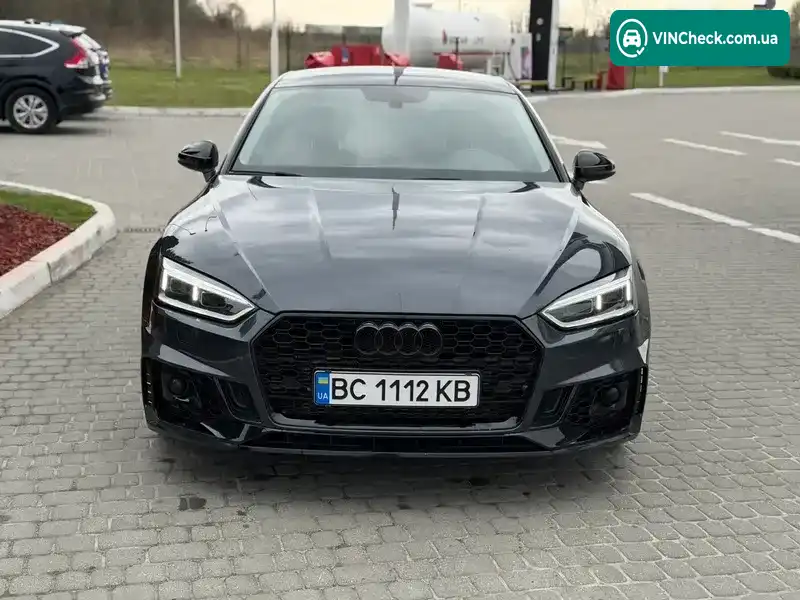 Audi A5 2019, фото з оголошення 2 з 16, VIN WAUANCF58KA070205