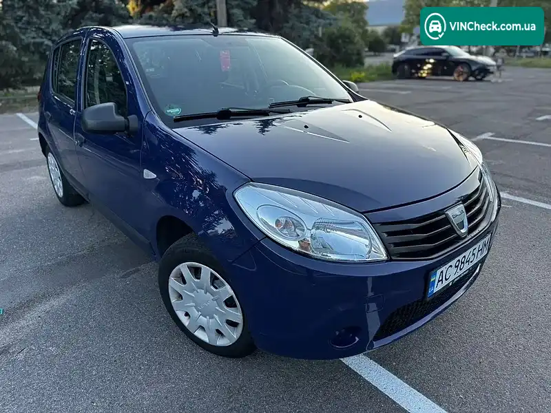 Dacia Sandero 2009, фото з оголошення 1 з 20, VIN UU1BSDBNH41699554