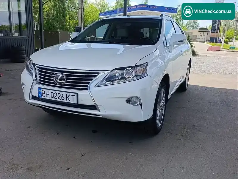 Lexus RX 2013, фото з оголошення 1 з 9, VIN 2T2BK1BAXDC211258