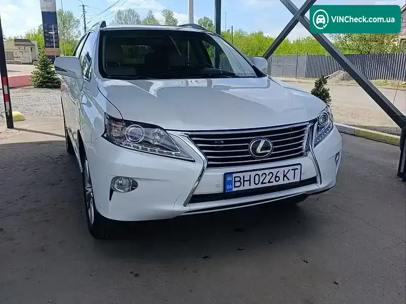 Lexus RX 2013, фото з оголошення 2 з 9, VIN 2T2BK1BAXDC211258