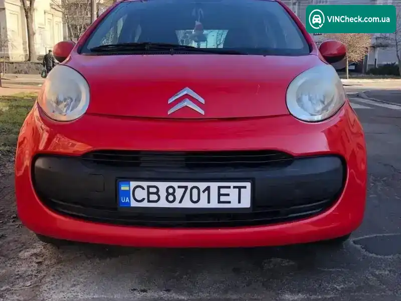 Citroen C1 2008, фото з оголошення 1 з 7, VIN VF7PNCFAC89289560