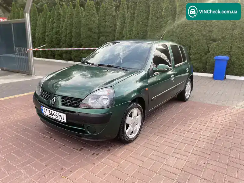 Renault Clio 2002, фото з оголошення 1 з 12, VIN VF1BB130A26313974