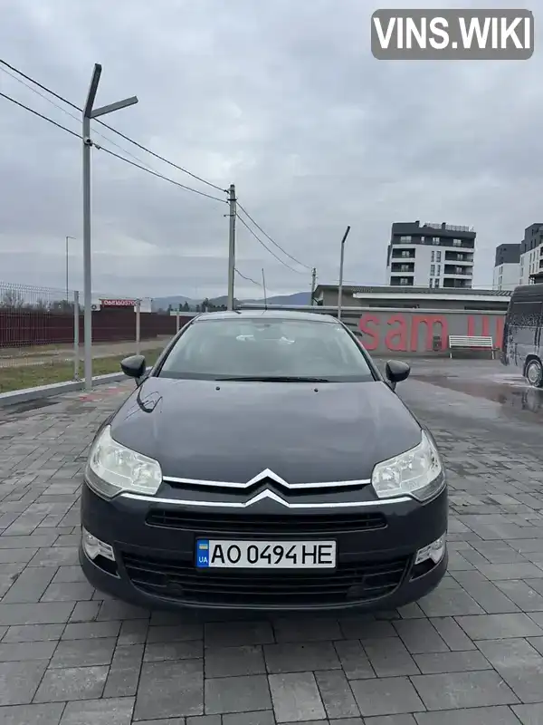 Citroen C5 2009, фото з оголошення 2 з 12, VIN VF7RD9HZC9L557615