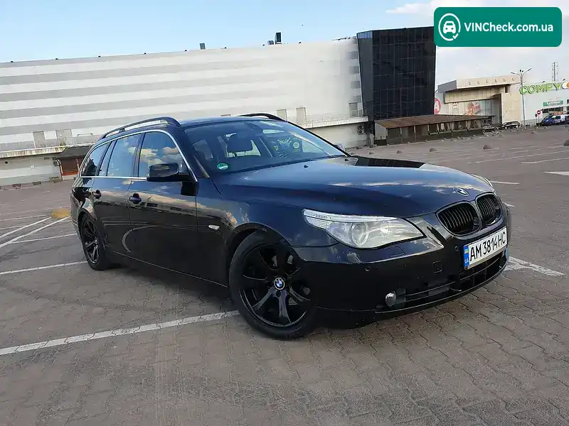 BMW 5 Series 2007, фото з оголошення 1 з 20, VIN WBANJ31040CS33586