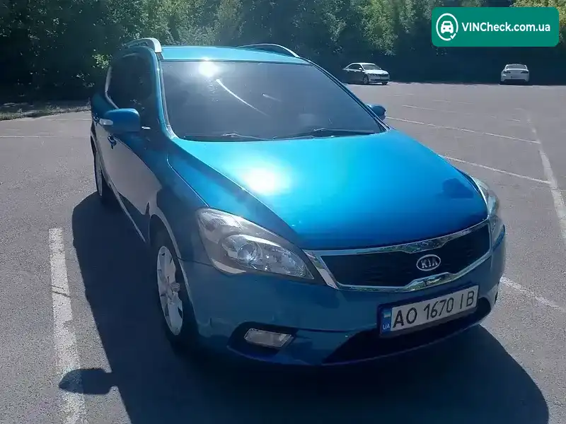 Kia Ceed 2009, фото з оголошення 2 з 20, VIN U5YHC816AAL118212