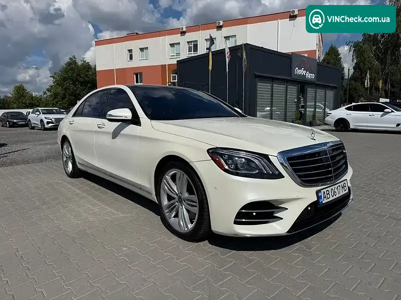 Mercedes-Benz S-Class 2019, фото з оголошення 1 з 20, VIN WDDUG6GBXKA441323