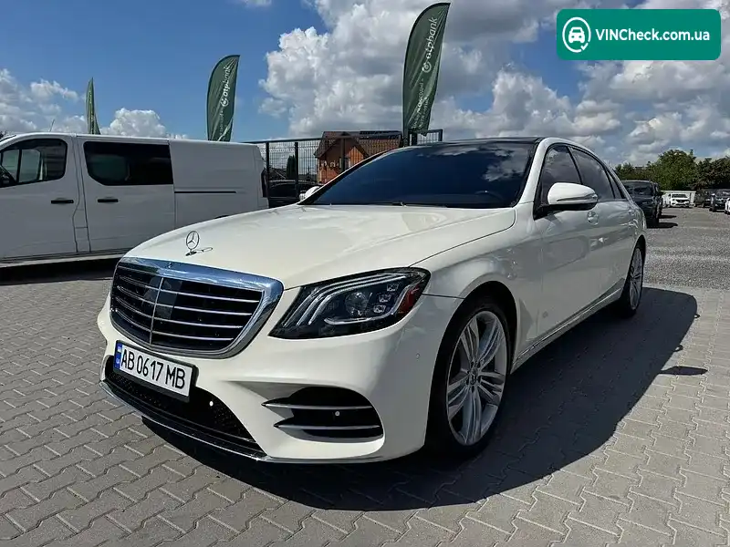 Mercedes-Benz S-Class 2019, фото з оголошення 2 з 20, VIN WDDUG6GBXKA441323