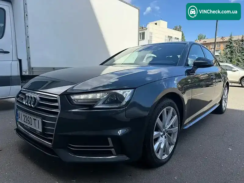 Audi A4 2018, фото з оголошення 2 з 20, VIN WAUDNAF45JA124678