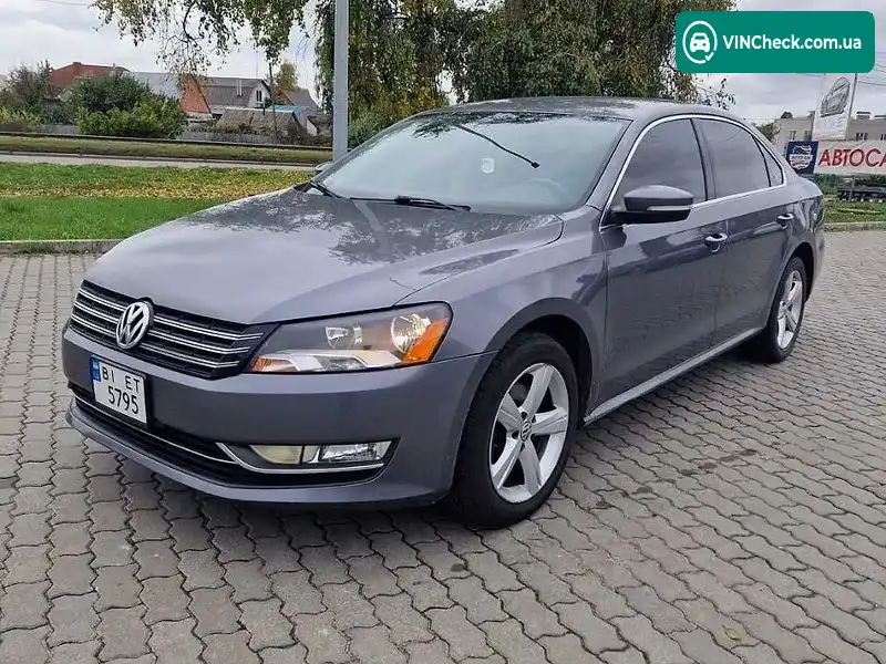 Volkswagen Passat 2014, фото з оголошення 2 з 20, VIN 1VWBT7A31EC112889