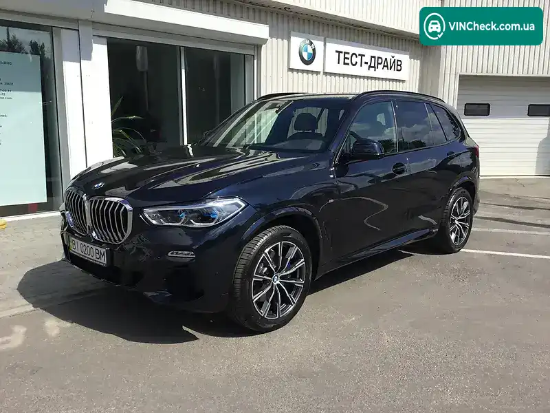 BMW X5 2021, фото з оголошення 1 з 20, VIN WBACV610309H91118