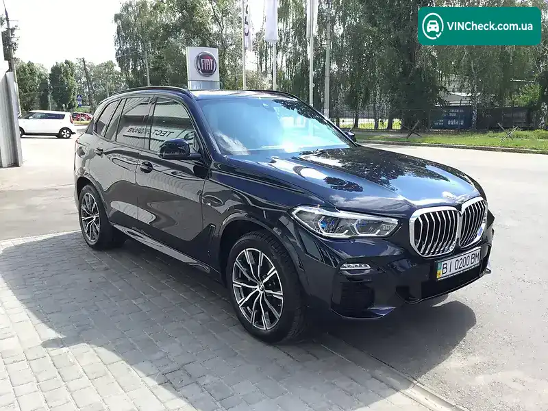 BMW X5 2021, фото з оголошення 2 з 20, VIN WBACV610309H91118