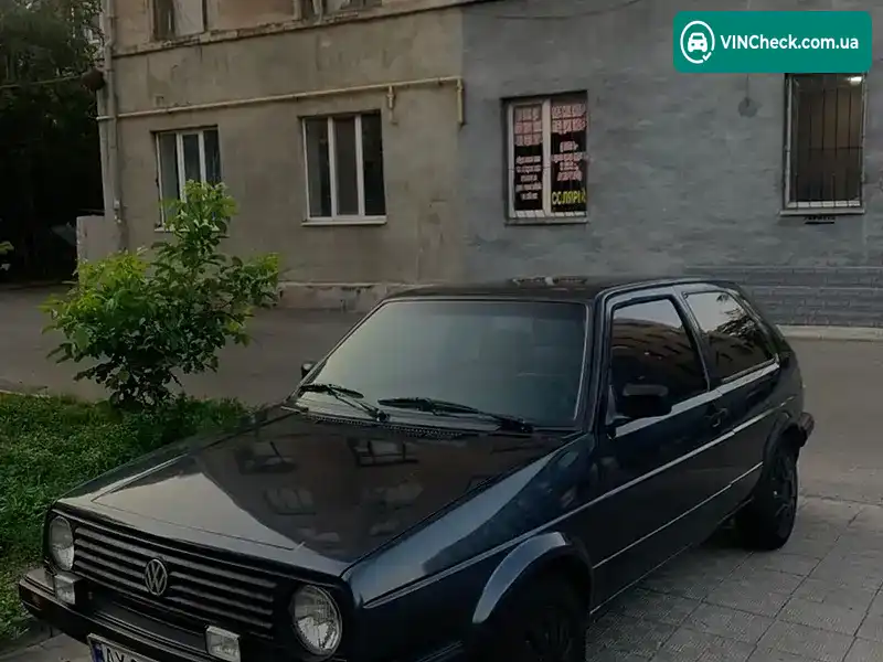 Volkswagen Golf 1988, фото з оголошення, VIN WVWZZZ19ZJW725149