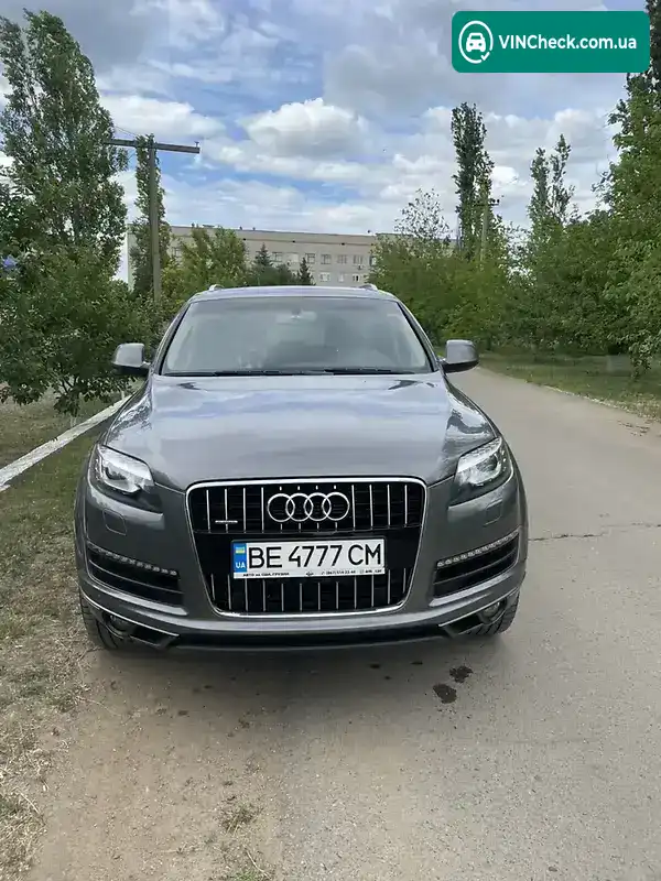 Audi Q7 2013, фото з оголошення 1 з 12, VIN WA1LMAFE5ED002203