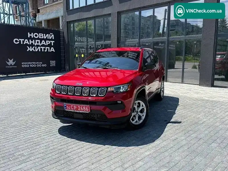 Jeep Compass 2025, фото з оголошення 1 з 20, VIN 3C4NJDBN9ST586478