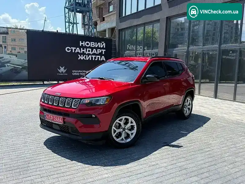 Jeep Compass 2025, фото з оголошення 2 з 20, VIN 3C4NJDBN9ST586478