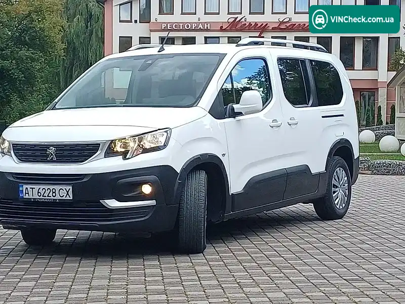 Peugeot Rifter 2020, фото з оголошення 1 з 20, VIN VR3EC9HPALJ629691