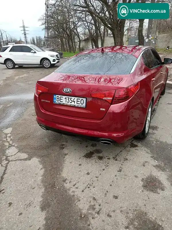 Kia Optima 2012, фото з оголошення 1 з 7, VIN 5XXGM4A72DG165347