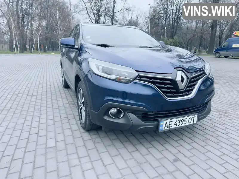 Renault Kadjar 2017, фото з оголошення 1 з 21, VIN VF1RFE00858755066