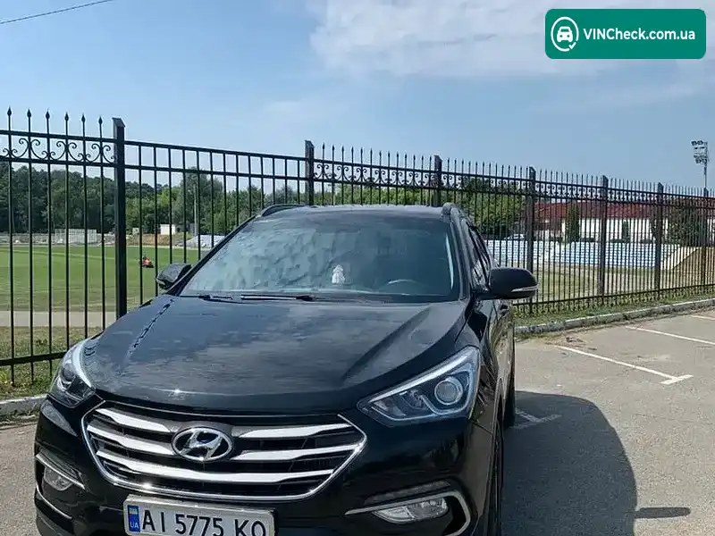 Hyundai Santa FE 2017, фото з оголошення 1 з 11, VIN KMHST81XDHU807423