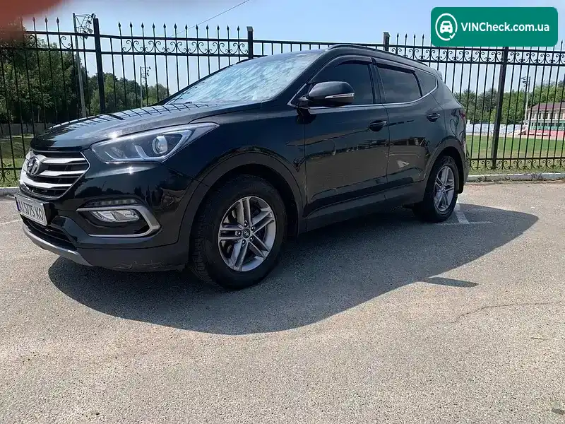 Hyundai Santa FE 2017, фото з оголошення 2 з 11, VIN KMHST81XDHU807423